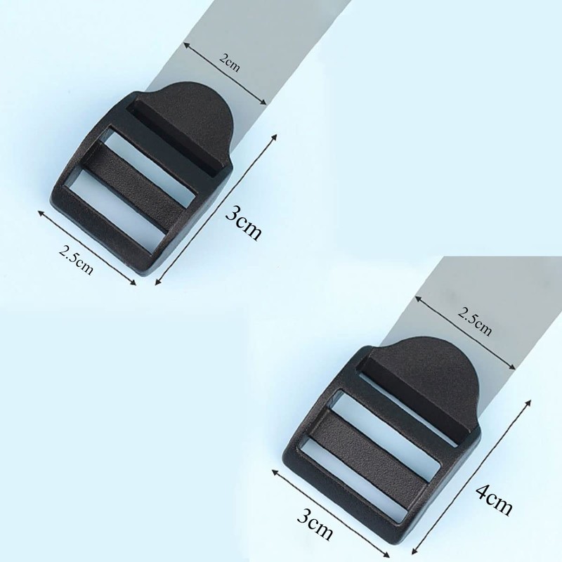 Clamp ladder buckles, pack of 12, backpack, ladder buckle, clamp