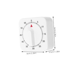 GRIRIW Mechanical Kitchen Timer with Loud Alarm Reliable Countdown Timer for Cooking Baking Classroom Use Accurate Timing Tool for Home Study Settings