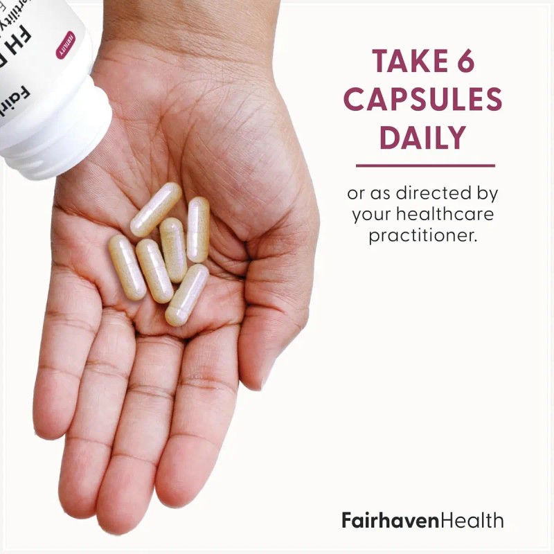 Inositol Fairhaven Health Pro Women 180 Cápsulas Fertilidad Femenina