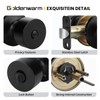 goldenwarm Black Door Knobs Interior, Privacy Door Knob Black Door