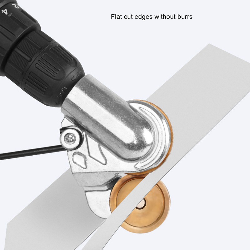 Electric Drill Plate Cutter Sheet Metal Shears Attachment Power Tool