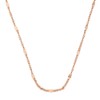 Cream Dot Necklace, Women's Popular, Stainless Steel, Surgical Stainless Steel,