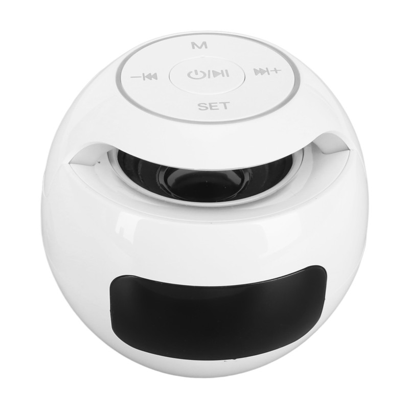 Bluetooth Alarm Clock Speaker Bass Full FM Radio Multifunction Portable