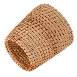 GANAZONO 1pc Hand Woven Pen Holder Compact Sundries Basket Organizer for Home School Office Versatile Storage for Stationery Cosmetics and Items