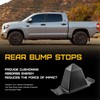 Yukauto 1 Pair Rear Bump Stops, Rear Axle Jounce Bumper