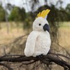 Furfolk Cockatoo Plush Toy, 32cm, Ages 0+
