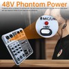 Professional DJ audio mixer, 4-channel DJ mixer, Bluetooth sound mixer,