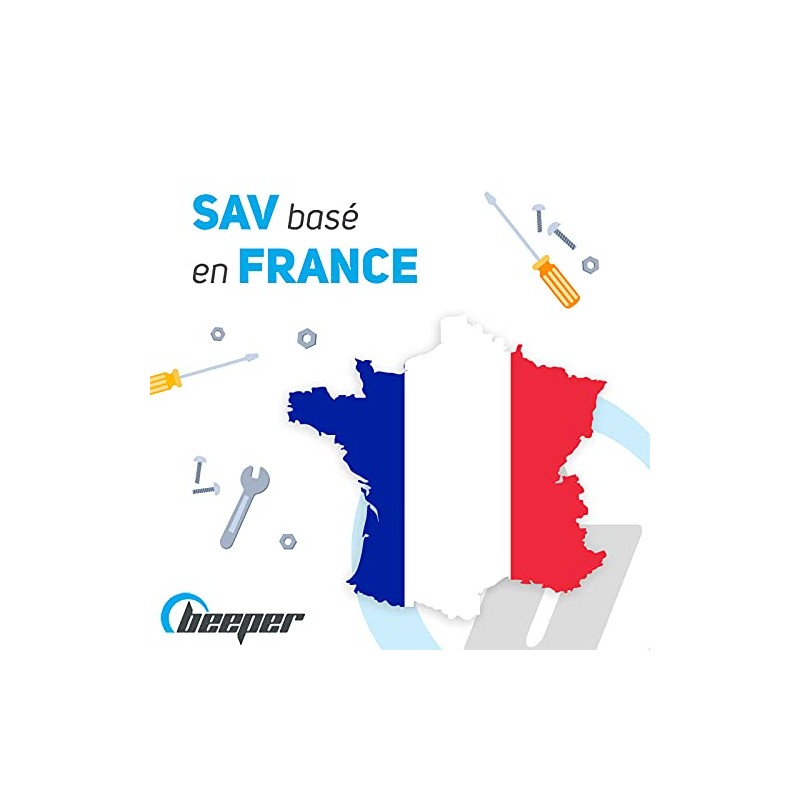 BEEPER DET-GN101 Natural and Sleepering Gas Detector (Black)