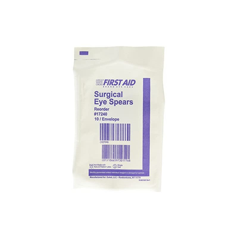 Dukal DER 17240 Surgical Eye Spear, Sterile (Pack of 200)