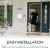 NACH Mailboxes for Outside Wall Mount, 11.5 x 5 x