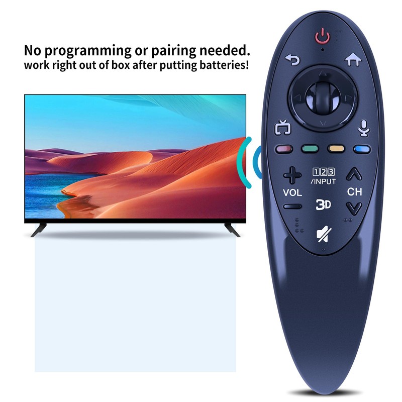 GOUYESHO AN-MR500G Replacement Remote Control for LG Smart TV Compatible