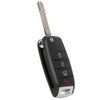 KEYALL 1 Pack 4 Buttons Remote Control Car Key Fob