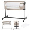Kinderkraft Neste UP2 Bedside Crib 2 in 1, Co-Sleeper from