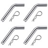 Anglechic 4 Set Trailer Hitch Pin & Clip with Grooved