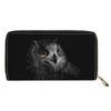 Dolyues Women PU Leather Wallet with Multiple Card Slots and