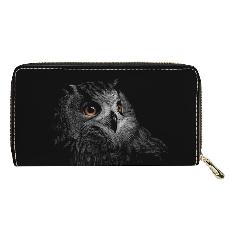 Dolyues Women PU Leather Wallet with Multiple Card Slots and