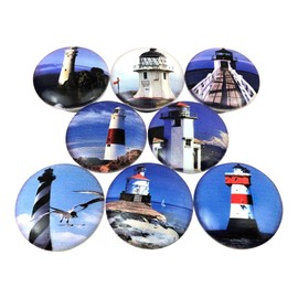 Set of 8 Lighthouse Cabinet Knobs