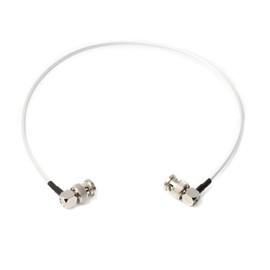 ZITAY SDI Cable 3G BNC 75 Ohm HD SDI Coaxial Cable 50cm Right Angle for Camera and Video Device Supports 1080P