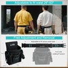 MELOTOUGH Electrician Tool Pouch with Belt Clip, 2 Inch Heavy