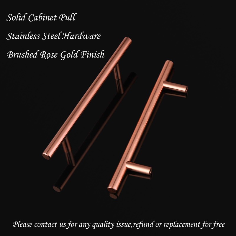 NIZADO -4" Cabinet Pulls Solid Stainless Steel Drawer Pulls Brushed