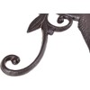 DEWEL Iron Plant Hangers, Outdoor Hanging Baskets for Plants, Decorative