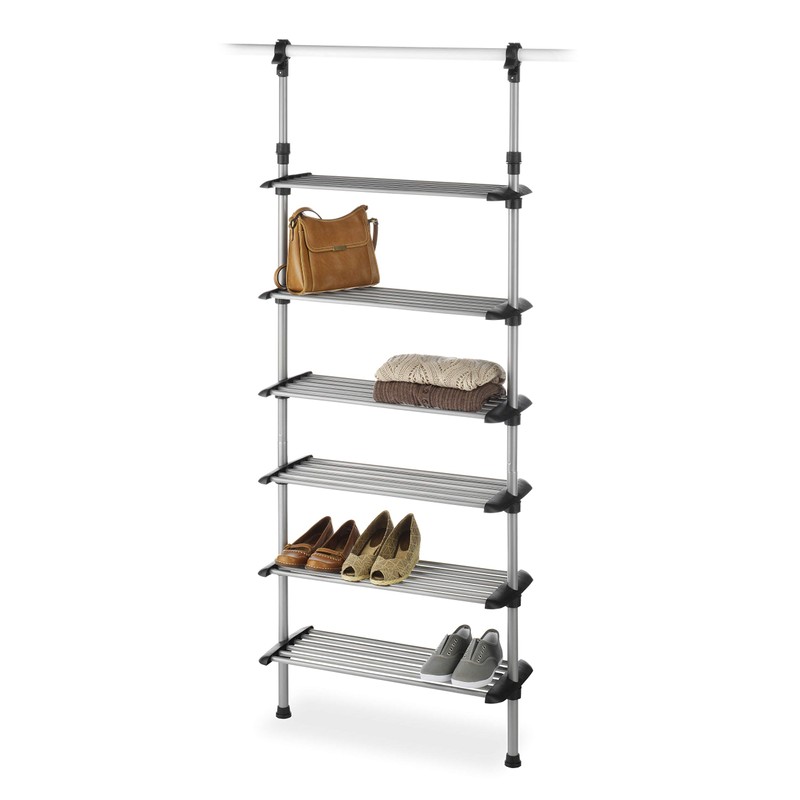 Whitmor 6 Shelf Closet System - Adjustable Closet Maximizer