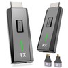 2026 Upgraded Wireless HDMI Transmitter and Receiver 328FT/100M, 4k Decode