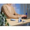 Trust Puck Wiederaufladbare Kabellose Maus, Bluetooth und 2.4 GHz Verbindung