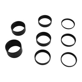 M48X0.75,Telescope Extension Tube Set,8 PCS Focal Length Extension Tube Kit 3 5 7 10 12 15 20 30mm Extending Ring for Astronomical Telescope Photography