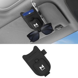 N-ONE Sunglass Holder for Cars, Glasses Protection, Multifunctional, NONE JG 3 4 Series 2, RS, Original Tourer Compatible, Card Storage, Car, Glasses Holder, Pen Storage, Durable, PU Leather, For Cars
