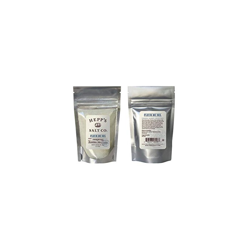 Hepp's Salt Co., Fleur De Sel Sea Salt 2oz. Pouch
