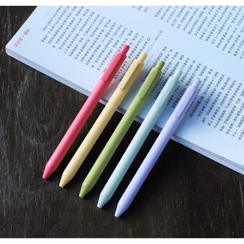 KACO Soft Touch Retractable Gel Ink Pens 0.5mm Fine Point