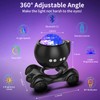 ENOKIK Northern Light Projector, Aurora Star Projector Built-in Bluetooth Speaker,
