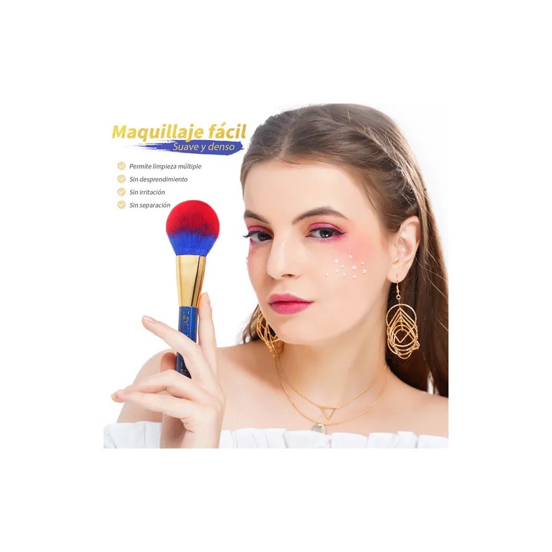 Docolor Juego De Brochas De Maquillaje De 19 Piezas