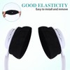 2 Pairs Earpads Sweater Covers, Stretchable Knit Fabric Headphone Sweat