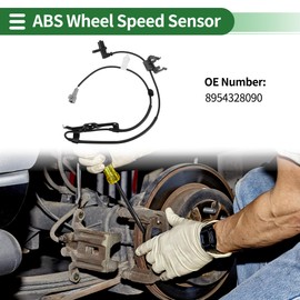 Motoforti ABS Wheel Speed Sensor ABS Sensor Anti-lock Braking System Sensor for Toyota Previa 2002-2006 No.8954328090 Front Left