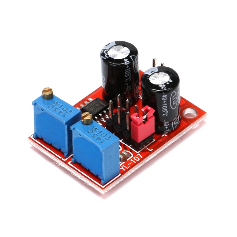 JESSINIE 6 Pack NE555 Pulse Generator Frequency Duty Cycle Adjustable