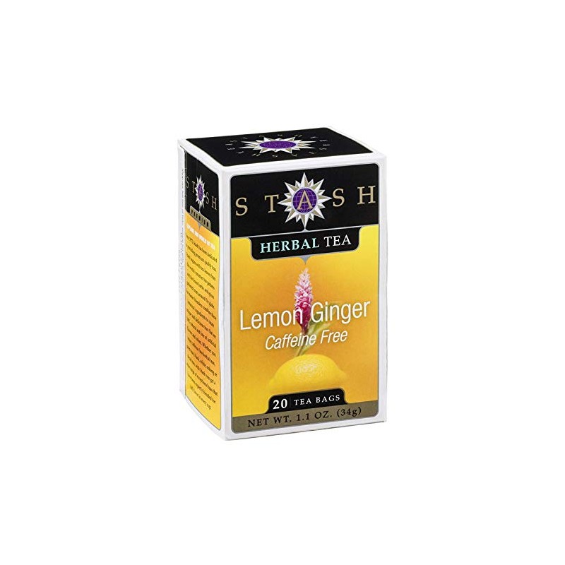 Stash Tea Lemon Ginger (Pack of 5)