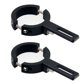 NINGDAKEAI Motorcycle Headlight Bracket, Pack of 2 Light Bar Brackets, Adjustable Front Fork Lamp Holder, for Motorcycle, Fog Light Bracket (38 mm - 60 mm)