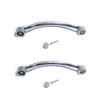 SmoothLY Replacement Shower Door Handles - Chrome Curved - Pair