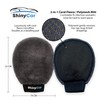 ShinyCar® UK: Premium 2x Professional Car Wash Mitts: Microfibre Noodle