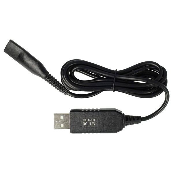 vhbw Ladekabel kompatibel mit Braun Series 7 7790cc, 7790cc-5, 790cc,