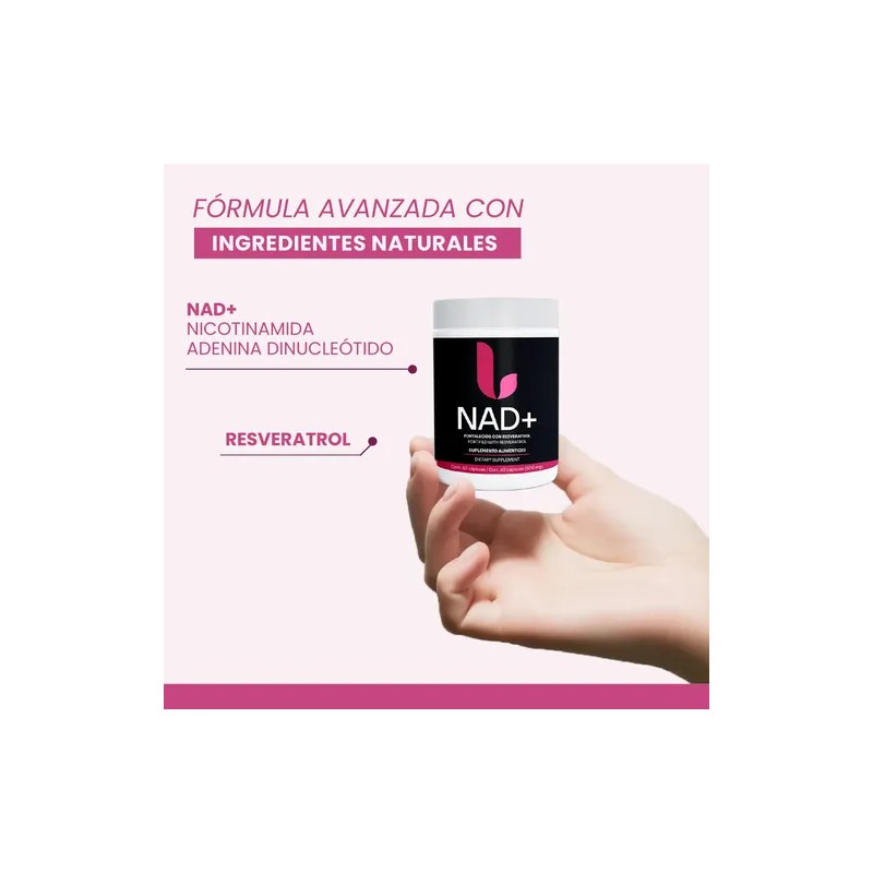 Nad Y Resveratrol De Long Living (pack De 2) 500mg