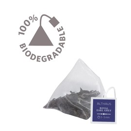 Althaus Royal Ear Grey Tea in Pyramid Bag Black Tea PYRA PACK Black Tea with Bergamot Citrus Aroma 15 x 2.75 g