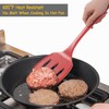 Silicone Spatula Set, 600°F Heat Resistant Silicone Spatula Turner Flipper
