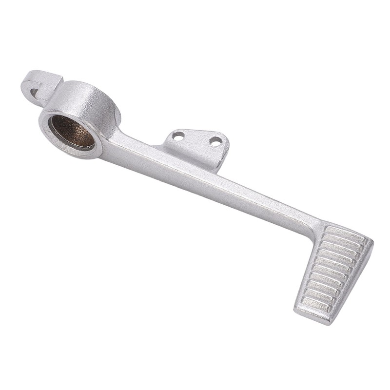 Motorcycle Rear Brake Lever Foot Pedal Silver CNC Aluminium Replacement