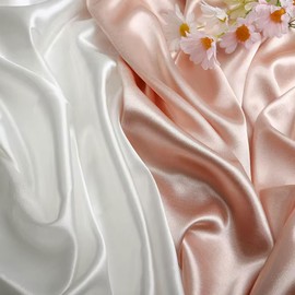 Leiasnow Photography Backdrop Photography Cloth Satin Fabric Jewelry Display Display Objects Props Background Sheet Photography Tools (Champagne, 100*140)