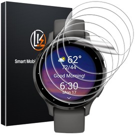 LK 6 Pack for Garmin Venu 3s Screen Protector 41mm - Anti-Scratch, Self-Healing Soft TPU Screen Protector for Garmin Venu 41mm, Bubble Free, HD Transparent, Touch Sensitive