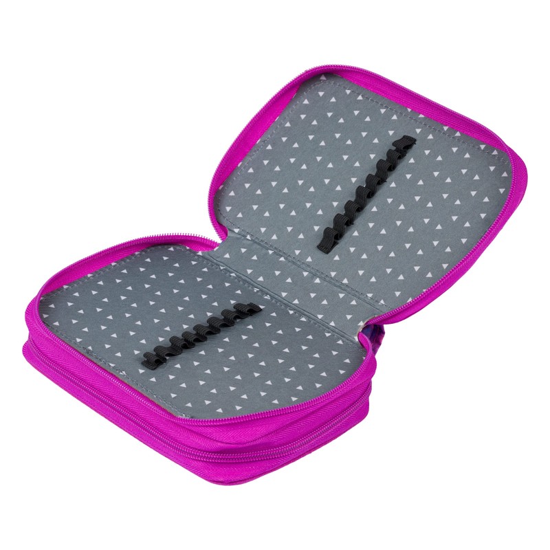 Baagl Pencil Case 2 Compartments for Boys School Stationery School