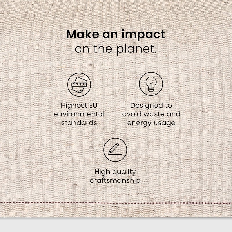 MY DRAP - Servilletas de algodón lavables y reutilizables (25